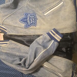 Mitchell & Ness Blue Varsity Jacket
